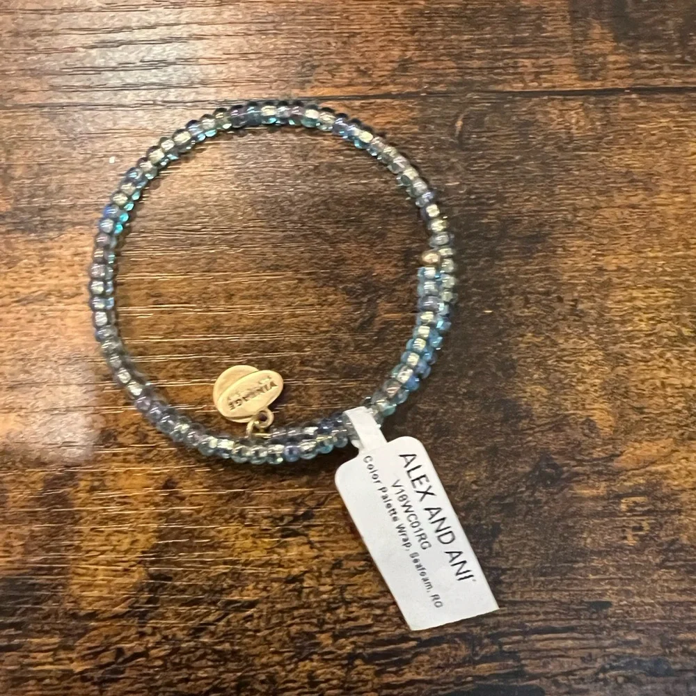 NWT Alex and Ani Beaded wrap bracelet - Picture 1 of 2